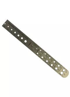 Bone Screw Ruler Sound Vet on-line Bone Pin, Wire & Drill Gauge