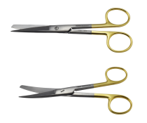 Surgical Scissors - SHARP/BLUNT Tungsten Carbide - Superior