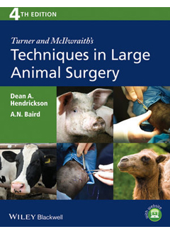 Turner & McIlwraith's Techniques in Large Animal Surgery, 4E 9781118273234