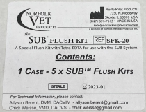 Norfolk SUB Flush Kit NV-SFK Series