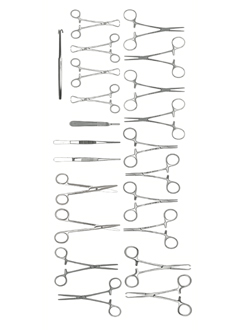 Surgical Spey Kit with Backhaus Towel Clamps
