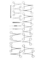 Surgical Spey Kit with Cross Action Towel Clamps