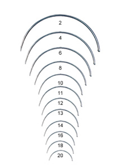 SMI 1/2 Circle Suture Needles - Reverse Cutting (Spring)