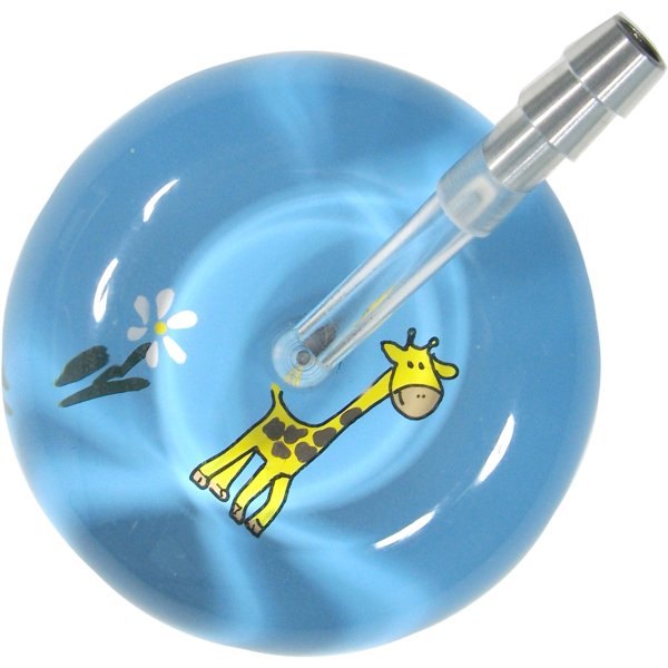 UltraScope Stethoscope Cartoon Giraffe PINK - with Navy tubing