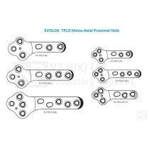 Evolox TPLO Plate - Mono-Axial Proximal Hole