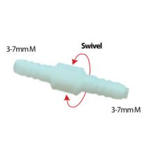 Oxygen Tubing Swivel Adaptor