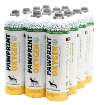 PawPrint Oxygen Cylinder 15L (12 pack)