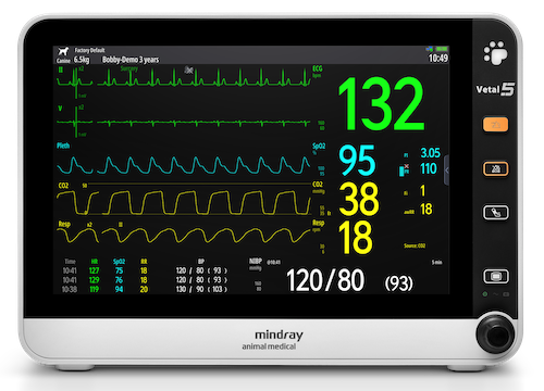 Mindray Vetal 5 Multi-Parameter Monitor