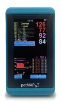 petMAP g3 Handheld Multi-Parameter Monitor (NIBP/HR/TEMP)