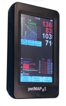 petMAP g3 Handheld Multi-Parameter Monitor (NIBP/HR/TEMP)