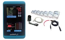 petMAP g3 Handheld Multi-Parameter Monitor (NIBP/HR/TEMP)