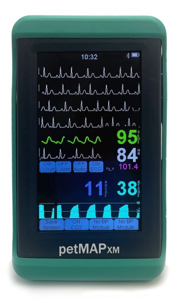 petMAP XM Multi-Parameter Monitor (ECG/HR/SPO2/TEMP)