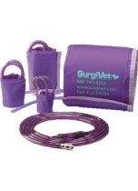 SurgiVet NIBP Purple Cuffs & Air Hose Set